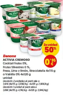 FROIZ DANONE Activia cremoso oferta