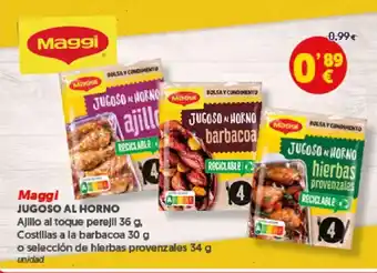 FROIZ MAGGI Jugoso al horno oferta