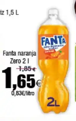 FROIZ FANTA naranja Zero oferta