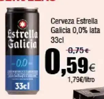 FROIZ ESTRELLA GALICIA Cerveza 0,0% oferta