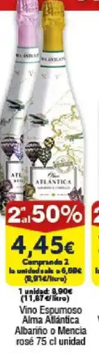 FROIZ Vino Espumoso Alma Atlántica Albariño o Mencia rose oferta