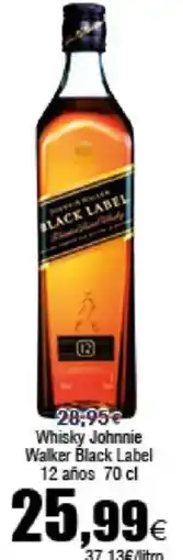 FROIZ BLACK LABEL Whisky Johnnie Walker 12 años oferta