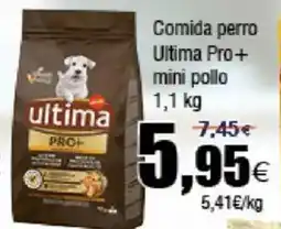 FROIZ ULTIMA PRO+ Comida perro mini pollo oferta