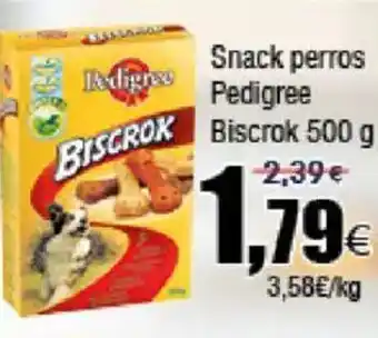 FROIZ PEDIGREE Snack perros Biscrok oferta