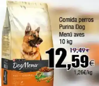 FROIZ PURINA Comida perros Dog Menú aves oferta