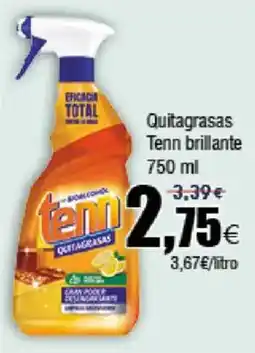 FROIZ TENN Quitagrasas brillante oferta