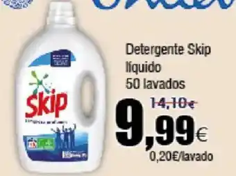 FROIZ SKIP Detergente líquido 50 lavados oferta