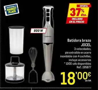 Makro Batidora Brazo Jocel oferta