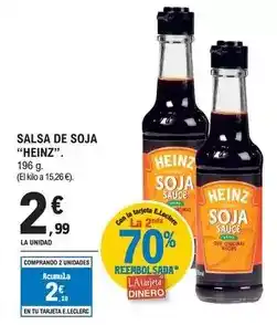 E.Leclerc Heinz - salsa de soja oferta