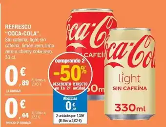 E.Leclerc Coca-cola - refresco oferta