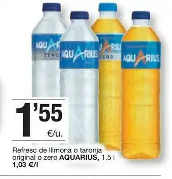 BonpreuEsclat Refresc De Llimona O Taronja Original O Zero Aquarius oferta