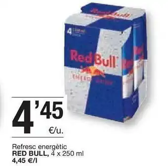 BonpreuEsclat Refresc Energètic Red Bull oferta