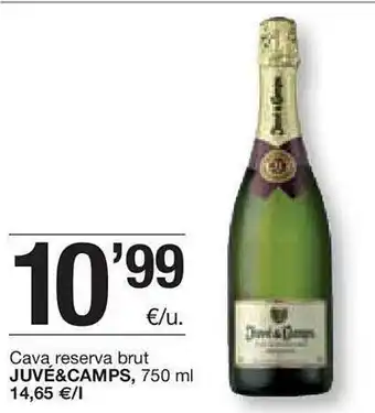 BonpreuEsclat Cava Reserva Brut Juvé&camps oferta