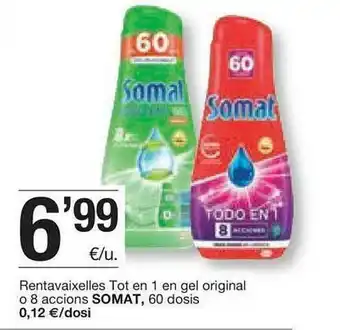 BonpreuEsclat Rentavaixelles Tot En 1 En Gel Original O 8 Accions Somat oferta