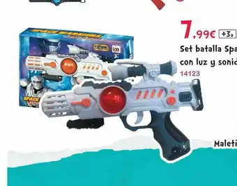 Josber Toys Set Batalla Space Con Luz Y Sonido Warriors oferta