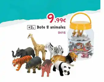 Josber Toys Bote 8 Animales oferta