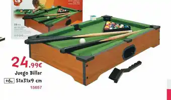 Josber Toys Juego Billar 51x31x9 Cm oferta