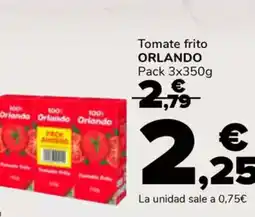 Supeco ORLANDO Tomate frito oferta