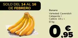 Supeco Banana oferta