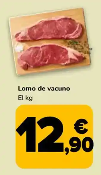 Supeco Lomo de vacuno oferta