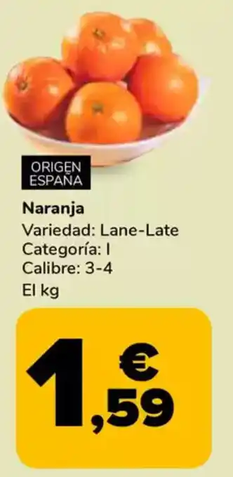 Supeco Naranja oferta