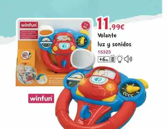 Josber Toys Volante Luz Y Sonidos Winfun oferta