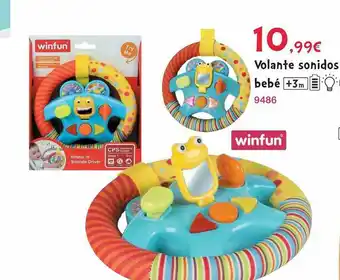 Josber Toys Volante Sonidos Bebé Winfun oferta