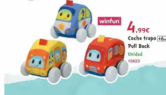 Josber Toys Coche Trapo Pull Back Winfun oferta