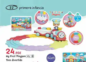My First Pinypon Tren Divertido Famosa