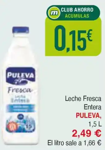 Masymas PULEVA Leche Fresca Entera oferta