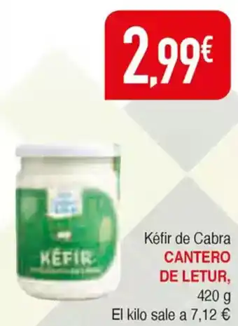 Masymas CANTERO DE LETUR Kefir de Cabra oferta