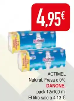 Masymas DANONE Actimel natural, fresa o 0% oferta