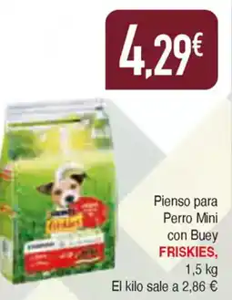 Masymas FRISKIES Pienso para Perro Mini con Buey oferta