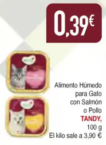 Masymas TANDY Alimento Húmedo para Gato con Salmón o Pollo oferta