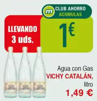 Masymas VICHY CATALÁN Agua con Gas oferta