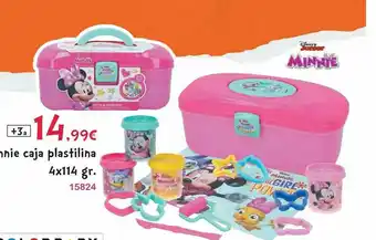 Josber Toys Minnie Caja Plastilina 4x114 Gr oferta