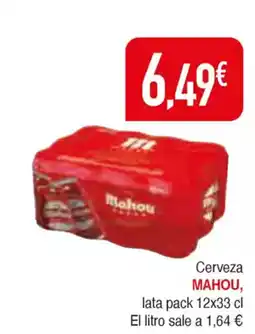 Masymas MAHOU Cerveza oferta