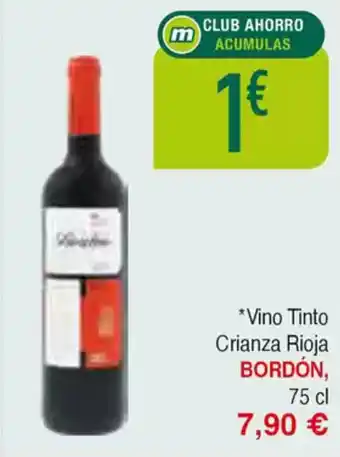 Masymas BORDÓN Vino Tinto Crianza Rioja oferta