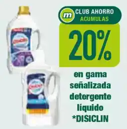 Masymas DISICLIN En gama señalizada detergente líquido oferta