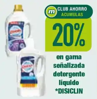 Masymas DISICLIN En gama señalizada detergente líquido oferta