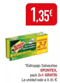 Masymas SPONTEX Estropajo Salvauñas oferta