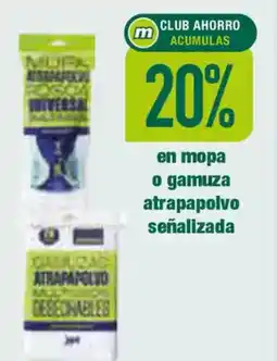 Masymas En mopa o gamuza atrapapolvo señalizada oferta