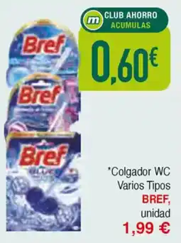 Masymas BREF Colgador wc varios tipos oferta