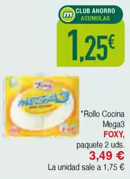 Masymas FOXY Rollo Cocina Mega3 oferta