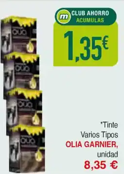 Masymas OLIA GARNIER Tinte Varios Tipos oferta