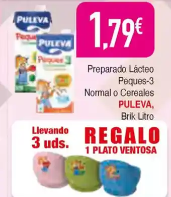 Masymas PULEVA Preparado Lácteo Peques-3 Normal o Cereales oferta