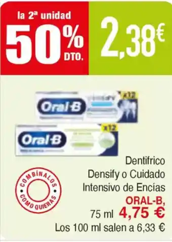 Masymas ORAL-B, Densify o Cuidado Intensivo de Encías oferta