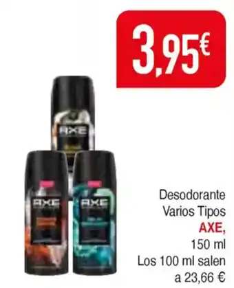 Masymas AXE Desodorante Varios Tipos oferta