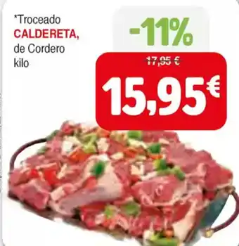 Masymas CALDERETA Troceado de Cordero oferta