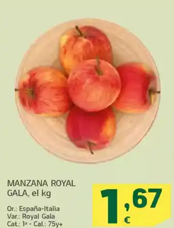 HiperDino Manzana royal gala oferta